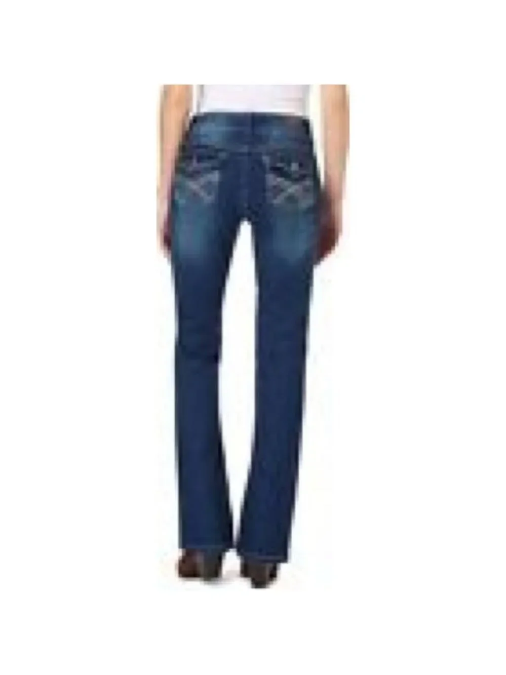 **WallFlower** Luscious Curvy Bootcut Mi-Rise Stretch Juniors Jeans Heidi 17